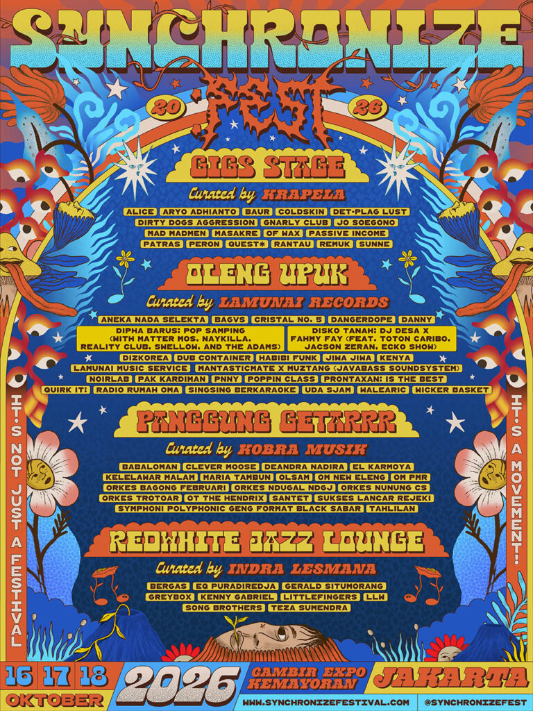 Full Lineup Tiket Synchronize Festival 2026