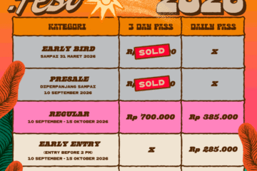 Tiket Synchronize Festival 2026